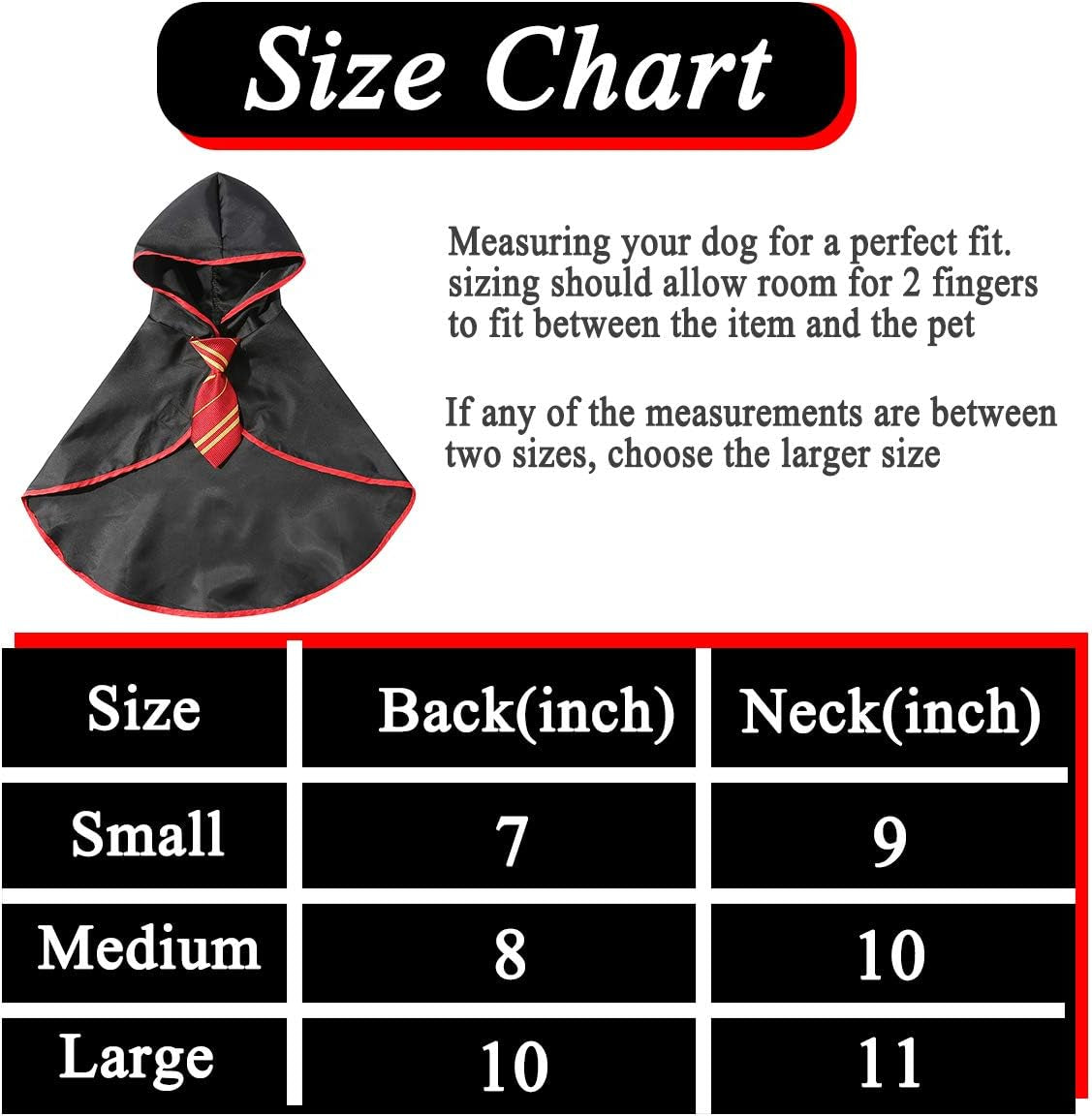 Cat Halloween Costume Anime Pet Clothes for Small Dog Kitten Costume Wizard Accessories Outfits (S) Red