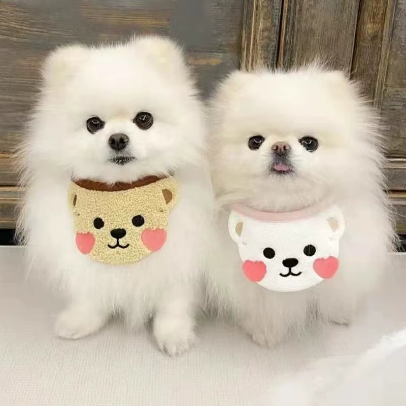 Pets Bandanas Cat Dog Scarf/Bibs Adjustable Christmas Halloween Bowties Collar Washable Pet Accessories Supplies for Small Puppy