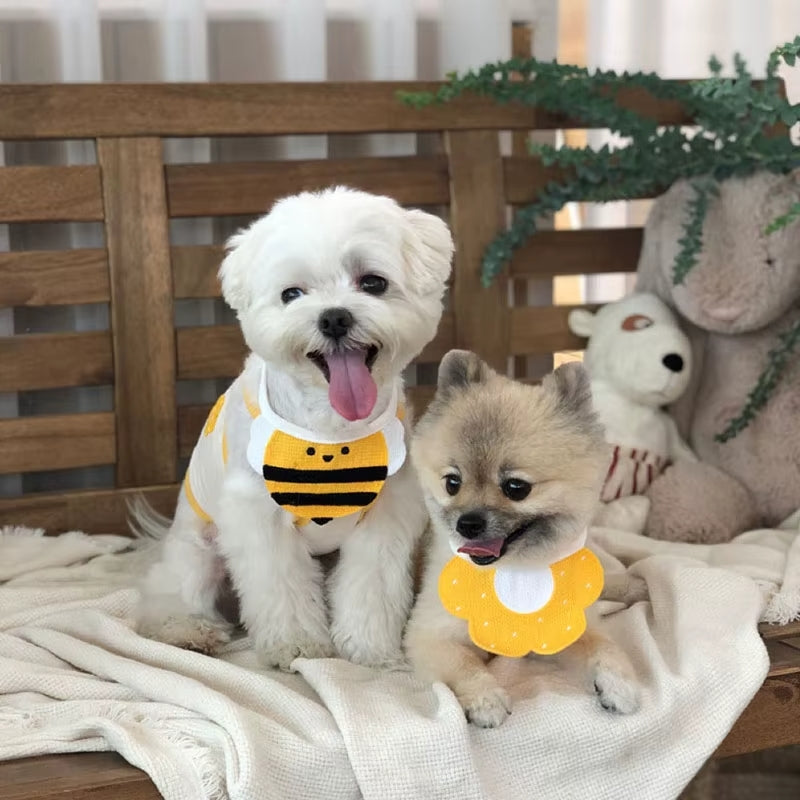 Pets Bandanas Cat Dog Scarf/Bibs Adjustable Christmas Halloween Bowties Collar Washable Pet Accessories Supplies for Small Puppy