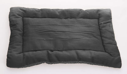 Crate Pad Comfy Cushion Ultra Soft Breathable Puppy Bed Crate Mat - Safe Bed for Dogs, Cats - Lightweight Nap Pad for Dog Kennels and Pet Carriers - 20" Length - Grey