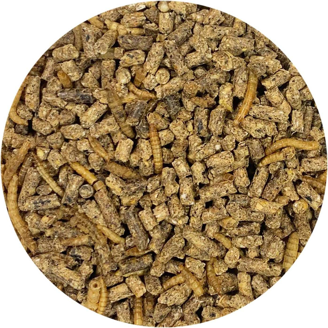Hedgehog Complete 2 Lb - Nutritionally Complete Natural Healthy High Protein Pellets & Dried Mealworms - Food for Pet Hedgehogs