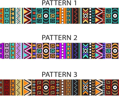 Nylon Dog Collar Aztec Pattern Pattern 3 10-13 Inch