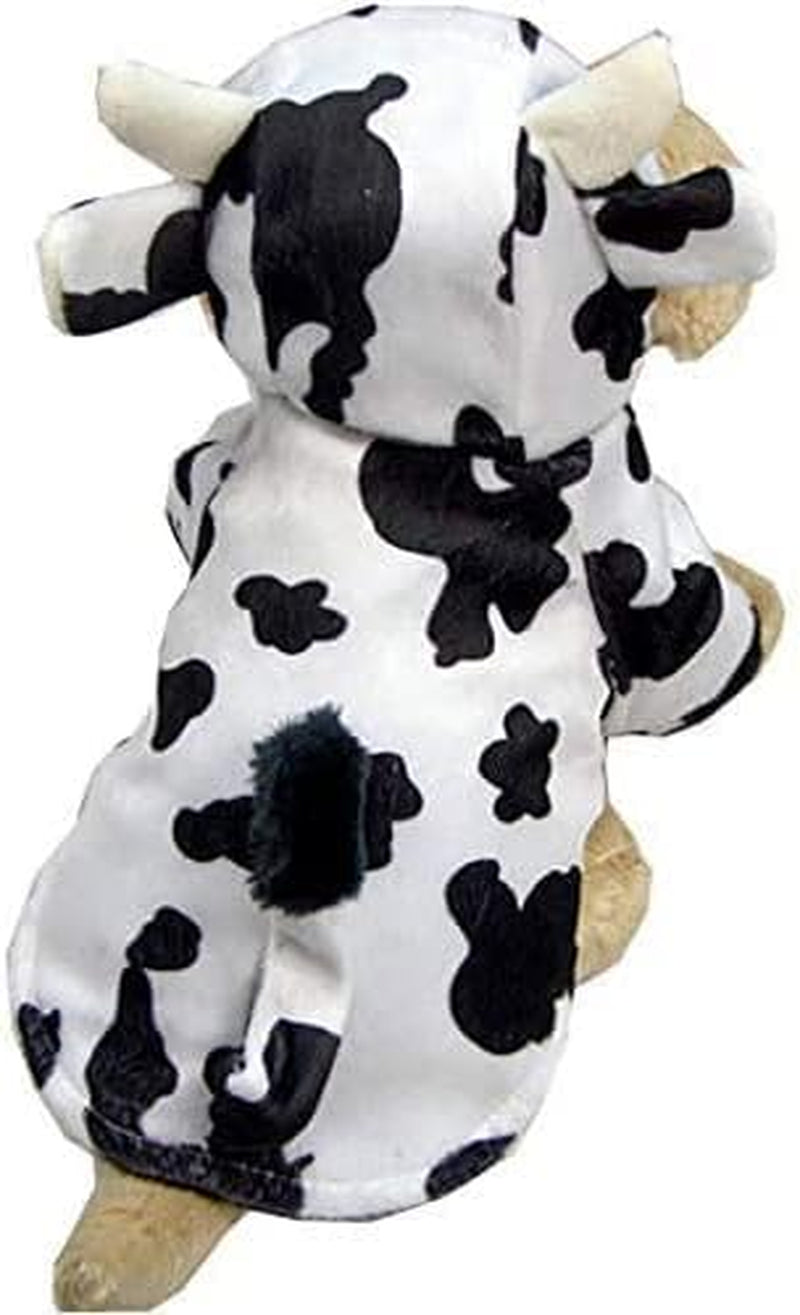 Dog Hoodie Cat Apparel Cow Kitty Clothes Adorable Pet Dog Costumes Halloween Puppy Cosplay Outfits Dog Pajamas Coat Cat PJS Soft Doggie Sweater Dog Cold Weather Coats